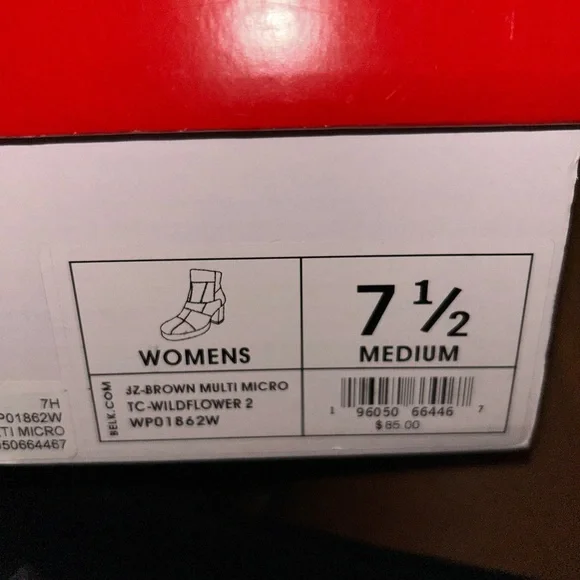 True Craft Brown and Tan Heeled Boots - Picture 4 of 5